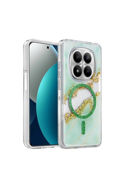 Generic Brand Onegif Xiaomi Redmi Note 15 Pro Plus 5g Lotus Silvery Magsafe C...