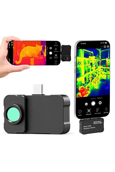 OMS Camera termoviziune pentru Android si IOS, Rezoluție TISR 512 x 384, Rezo...