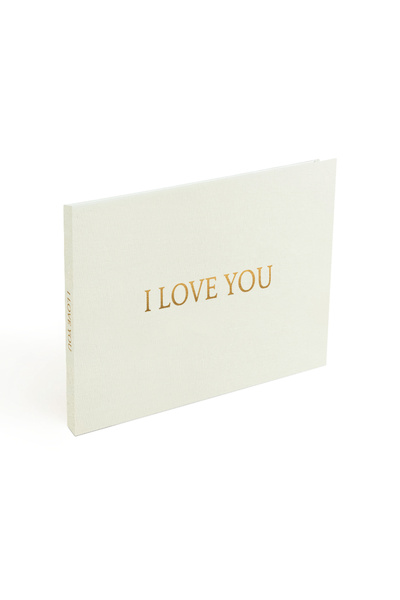 Choice I LOVE YOU Luxury Linen Bound Video Book Wedding Video Album Up to 3 H...