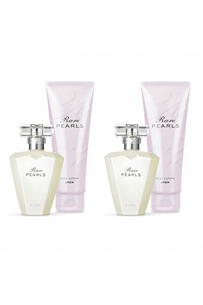 AVON 2x Set Rare Pearls parfum 50 ml si lotiune de corp