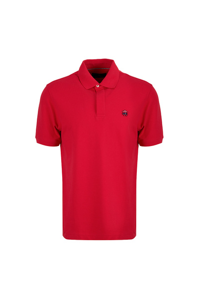 BROOKS BROTHERS Kırmızı Erkek Polo T-Shirt BBSS26MTS001
