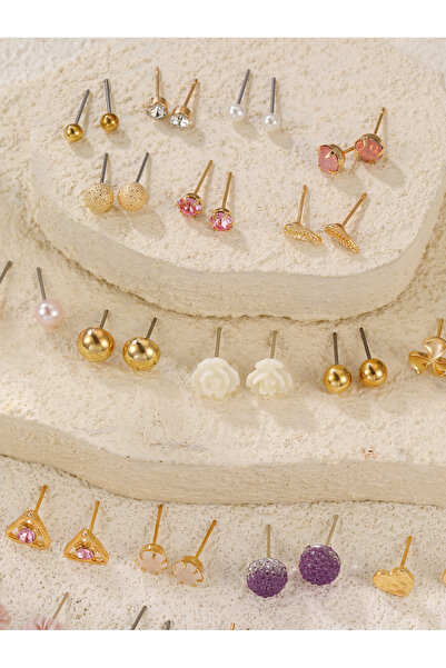 Take Two By Styli Set of 30 - Stud and Dangle Earrings