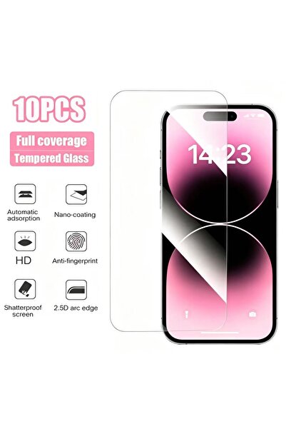 Choice25 10PCS ForiPhone17 High Definition 10PCS Tempered Glass For iPhone 14...