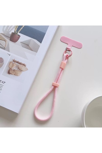 Choice5 Pink Modern Candy Colored Cellphone Lanyard Adjustable Wrist Strap Ph...