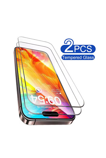 Choice8 2Pieces for iPhone 14 pro 2PCS Full Cover Tempered Glass For iPhone 1...