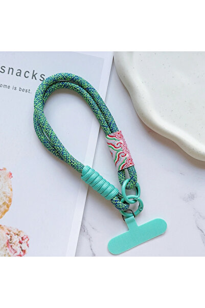 Choice11 Dark Green Universal Lanyard Mobile Phone Lanyard Wrist Strap Short ...
