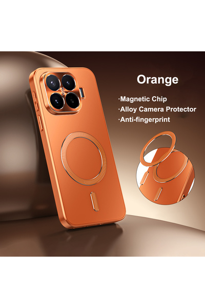 Choice3 Xiaomi 17T Pro Orange for Mi 17T Pro Mi 17T Case Magnetic Mag-safe Wi...