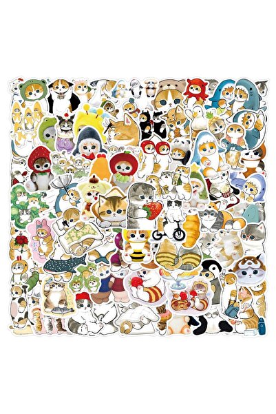 Choice 110PCS 110PCS Kawaii Mofusand Stickers Cartoon Cute Cat Graffiti Decal...