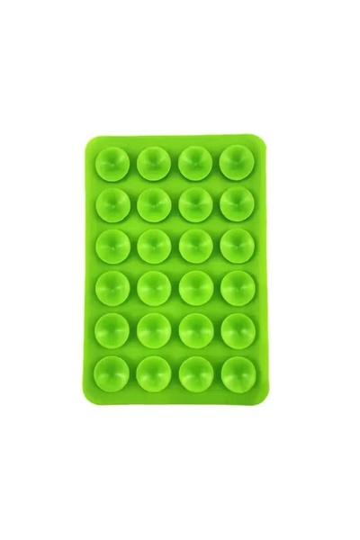 Choice green Silicone Suction Phone Holder Mat Multifunctional Suction Cup Wa...