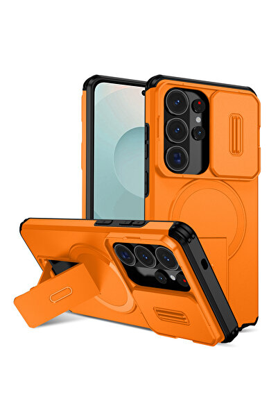 Choice7 Galaxy S26 Ultra Orange For Magsafe Magnetic Wireless Charging Case F...
