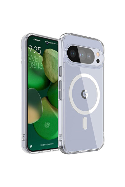 Choice5 Google Pixel 10a Clear Translucent Matte Magnetic Case for Google Pix...