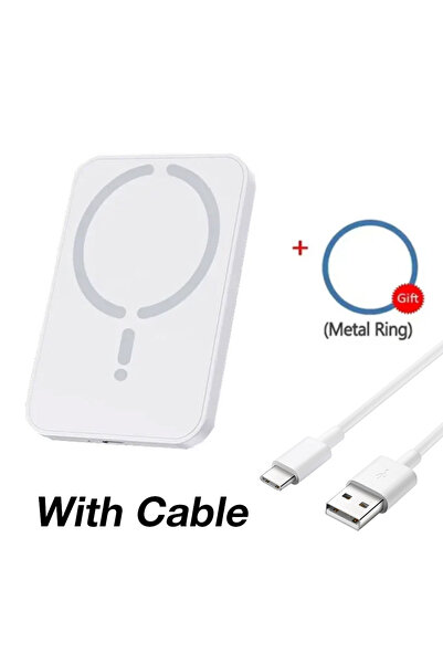 choice2 VIKEFON White With Cable Magnetic Car Wireless Charger Air Vent GPS P...