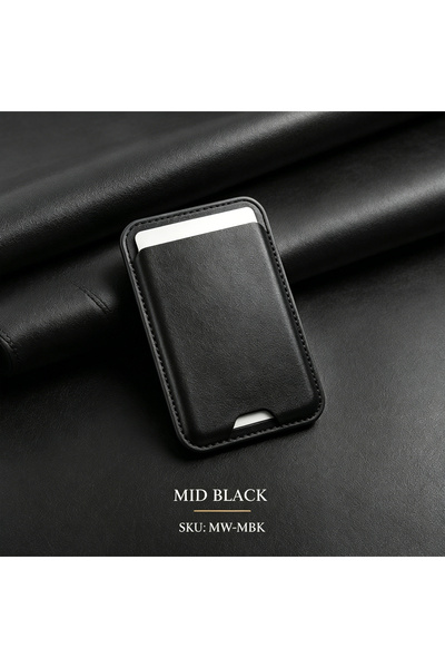 Choice6 black Premium Magnetic Wallet for iPhone 15 13 12 16 14 17 Pro Max 15...