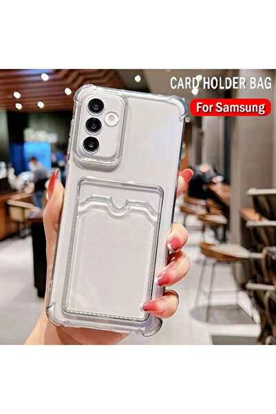 Choice14 Redmi Note 13 Pro 5G Clear Silicone Card Holder Phone Case For Xiaom...