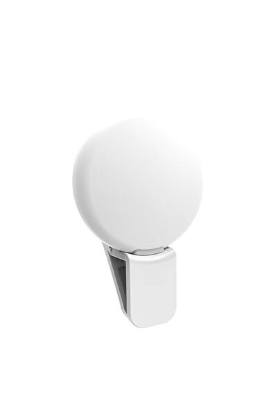 Choice1 White Mobile Phone LED Selfie Ring Light Portable Mini Durable Practi...