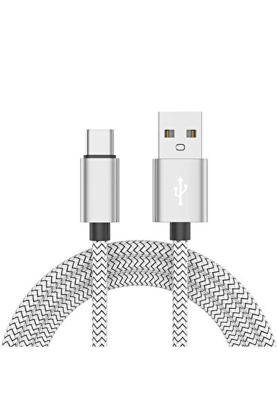 choice2 1m WE Nylon Super Fast Charging Data Cable USB A to Type C Charging C...