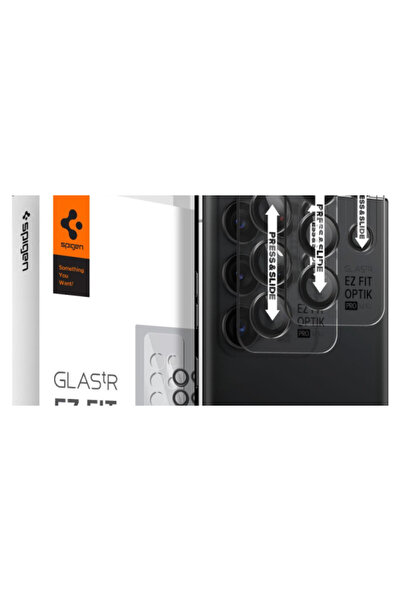 Spigen Optik.tR Γυαλί Κάμερας “EZ FIT” (Σετ 2 τεμαχίων) - Samsung Galaxy S23 ...