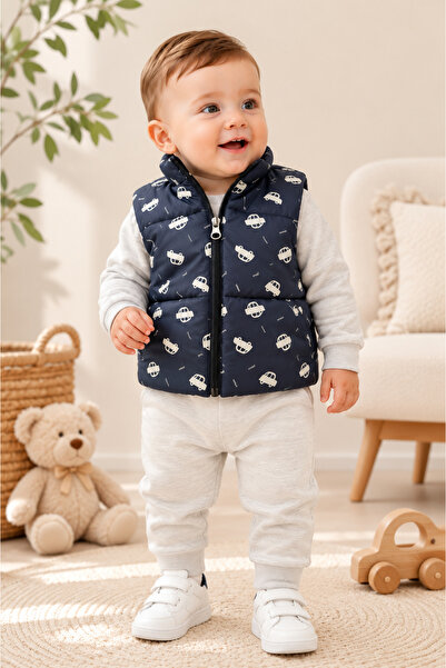 ULTİMA BABY Erkek Bebek Şişme Yelek(kapüşonsuz )