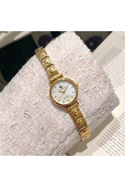 Heda Jewelry ساعة تشارم الإيطالية - ساعة يد نسائية قابلة للتعديل من الفولاذ ن...