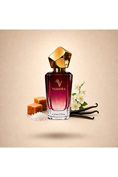 ViaDora F508 Karamel ve Tuz Kadın Parfümü - 50 ml Eau De Parfum