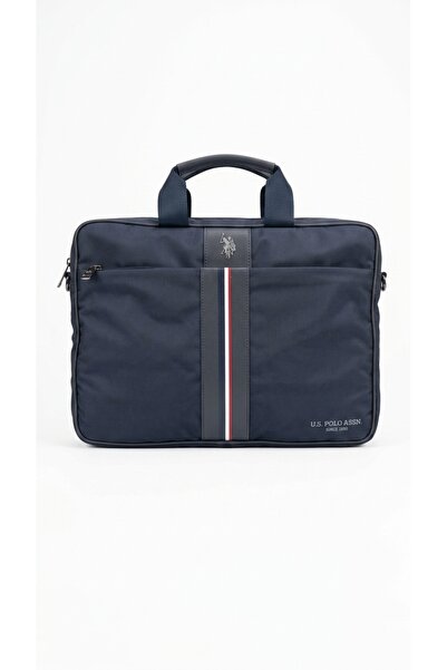 U.S. Polo Assn. Men's Laptop Bag Notebook Briefcase with Shoulder Strap Busin...
