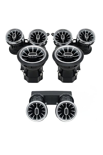 OEM Set grile de ventilație iluminate LED Mercedes-Benz Clasa E W213, 64 de c...
