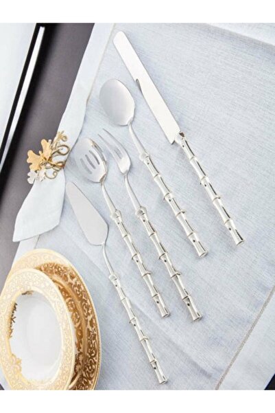 BAMBU 5 PRÇ SERVİS SETİ GÜMÜŞ