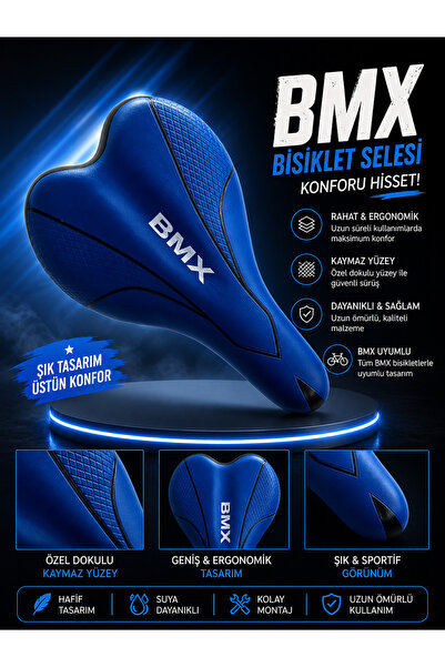 Kasel BMX MTB Sele bisiklet uyumlu