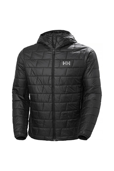 Helly Hansen Men's Lifaloft Padded Hooded Black Coat