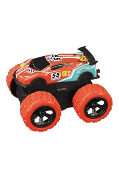 OEM Metal Off-Road Car with Pull-back system, shock-resistant, red