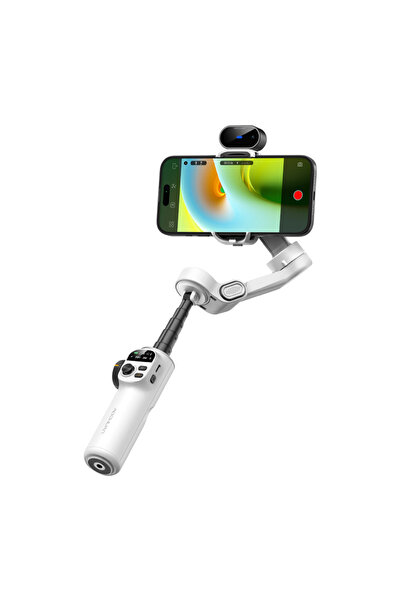 AOCHUAN Gimbal inteligent X2 cu 3 axe pentru smartphone, cu urmărire AI, exte...