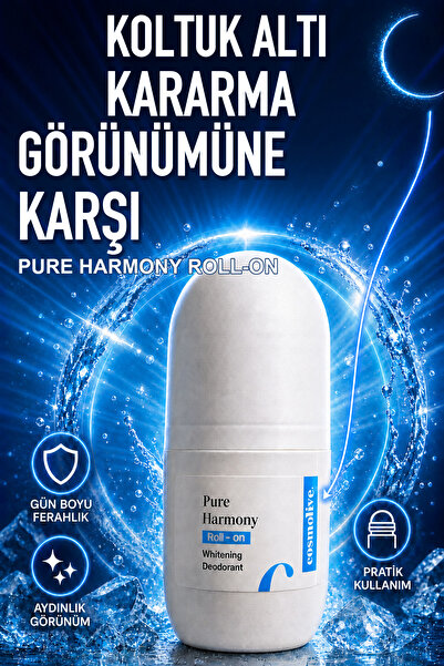 Cosmolive Pure Harmony Koltuk Altı Beyazlatıcı Roll On Deodorant Kararma Görü...