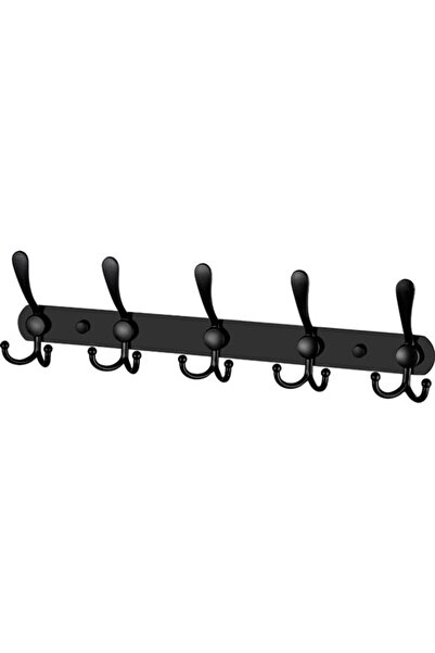 STARSTAR Coat rack old green 5 hooks stainless/metal.