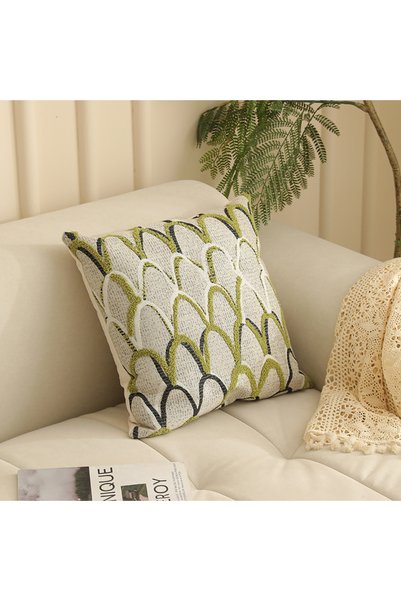 Cannon Decorative Cushion, Polyester Jacquard, 45 x 45 cm, Design TH-SM3686-2A
