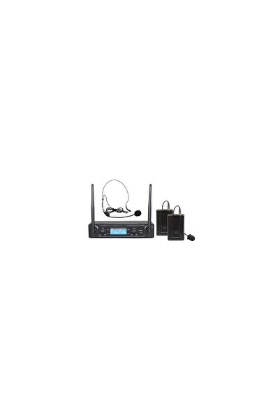 ZZIPP Set de 2microfoane wireless, receiver 2 canale, 2 microfoane lavaliera ...