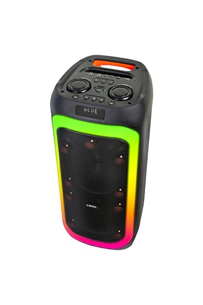 E-BODA Boxă karaoke Party 400 Pro, Bluetooth 5.0, autonomie a bateriei de 8 o...