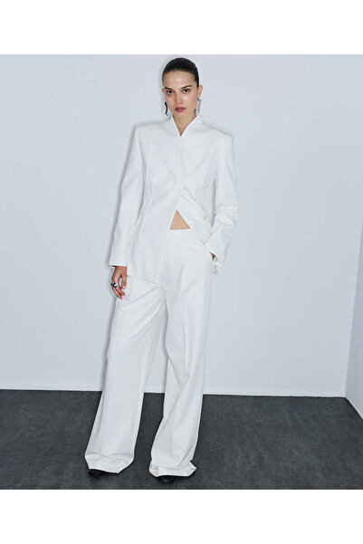 İpekyol Pileli wide leg pantolon