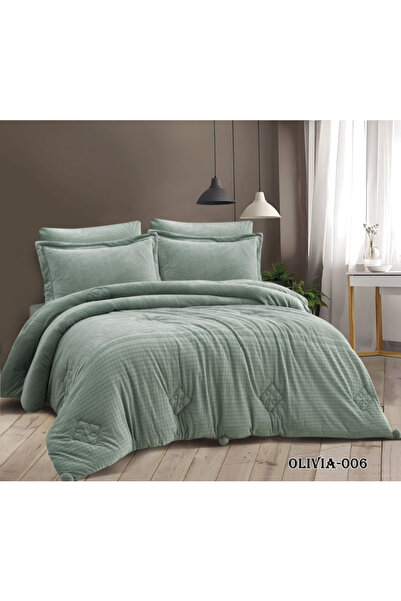 Generic Brand Nefren Oliva Winter 6Q Blanket - Oliva-006