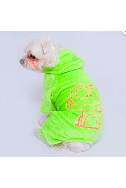 GedyCo Froglet Pink Embroidered Soft Plush Small Breed Dog Jumpsuit