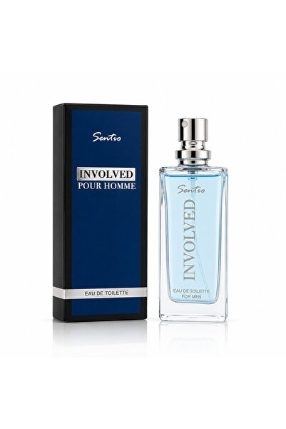 SENTIO Apă de toaletă pentru bărbați, Parfum bărbătesc Involved Pour Homme, E...