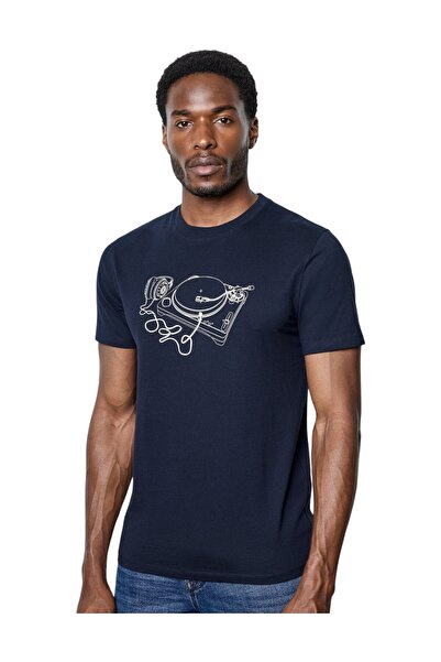 French Connection Men Short Sleeve Printed T-Shirt