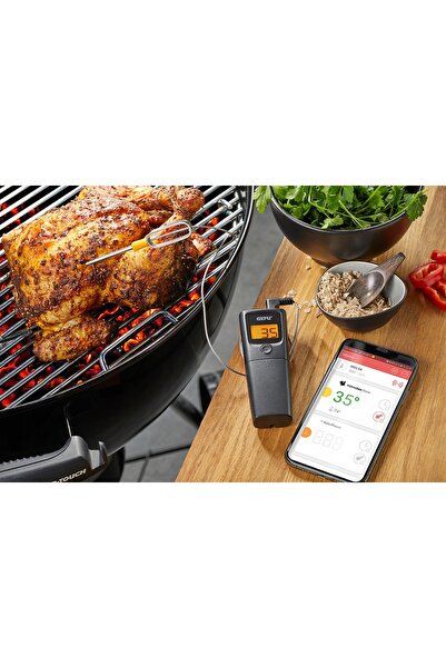 NO BRAND Termometru GEFU CONTROL sondă bluetooth aplicație magnetică EasyBBQ ...