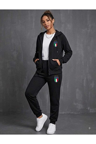 CLOTHES33 ΖΑΚΕΤΑ ΦΟΥΤΕΡ ΣΕΤ 2 ΤΕΜΑΧΙΩΝ ΧΕΙΜΕΡΙΝΟ ΚΟΜΜΟΥΝΙΝΟ ΙΤΑΛΙΚΟ ΤΥΠΩΜΕΝΟ ...