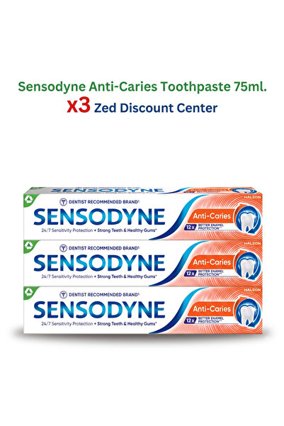 Sensodyne Pastă de dinți anti-carii 75 ml. x3