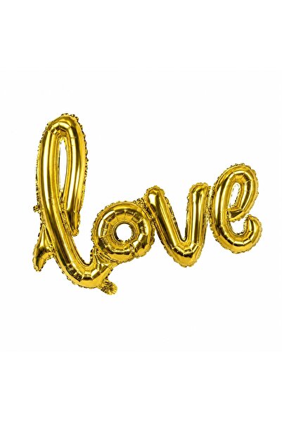 GOLD LOVE FOLYO BALON 45CM
