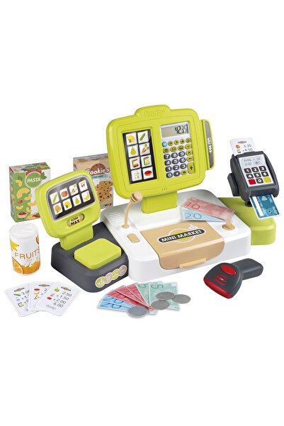 Smoby Jucarie Casa de marcat Large Cash Register verde