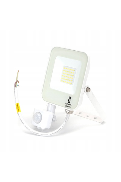 NO BRAND Proiector LED 20W halogen IP65 4000K alb PIR