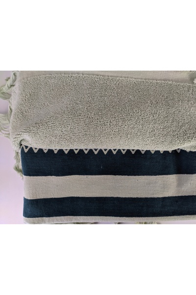 NO BRAND PROSOP DE PLAJĂ HAMMAM 90 x 170 cm BUMBAC 195
