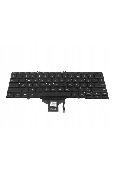 NO BRAND Tastatură laptop pentru Dell Latitude 5410 7400 7410 (iluminată)
