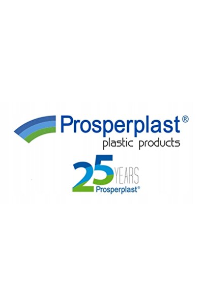 Prosperplast Furu DBFU350 vas alb rotund canelat cu inserție 23L 35cm
